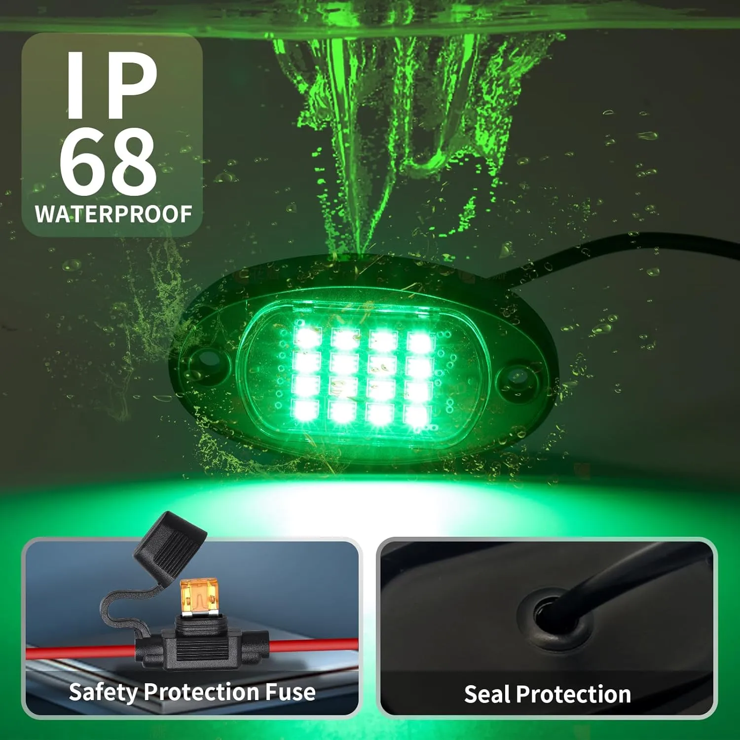 12Pods Segmented RGB LED Rock Light Kit With APP/RF Remote Control, Upgraded Underglow Multi Zone Neon Underbody Multi Color 12V Waterproof for Trucks Jeep UTV ATV Golf Cart Offroad SXS