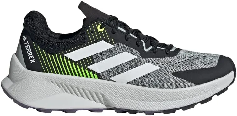 adidas Mens Terrex Soulstride Flow Trail Trail Running Sneakers Shoes - Black, White
