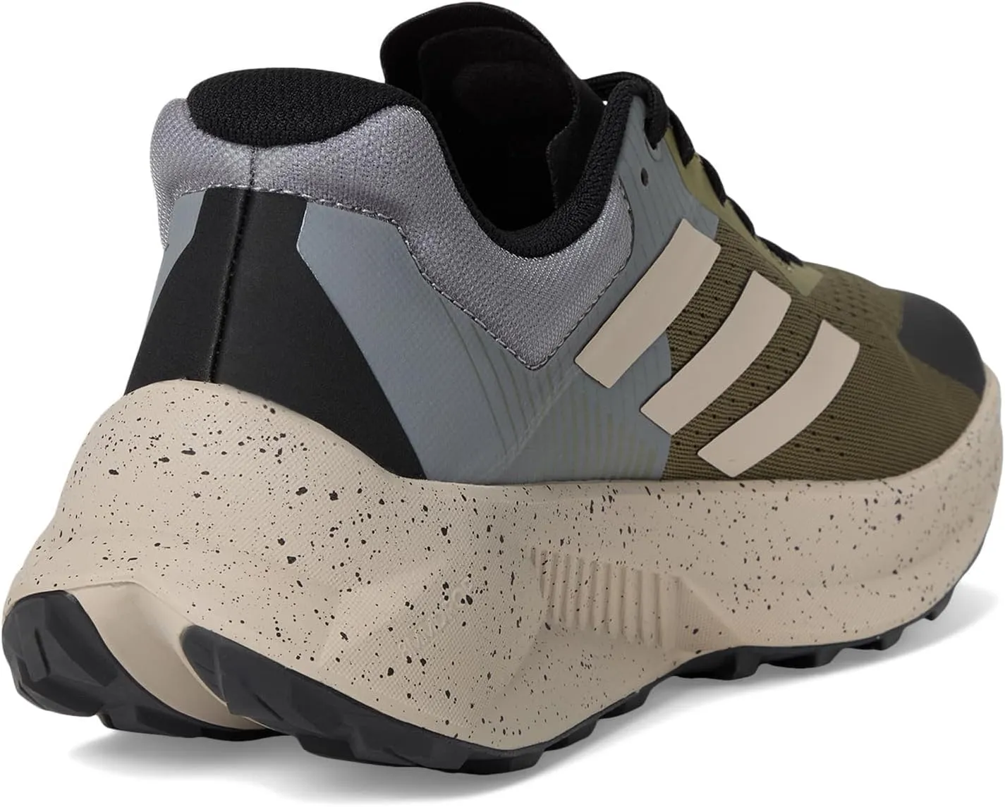 adidas Mens Terrex Soulstride Flow Trail Trail Running Sneakers Shoes - Black, White