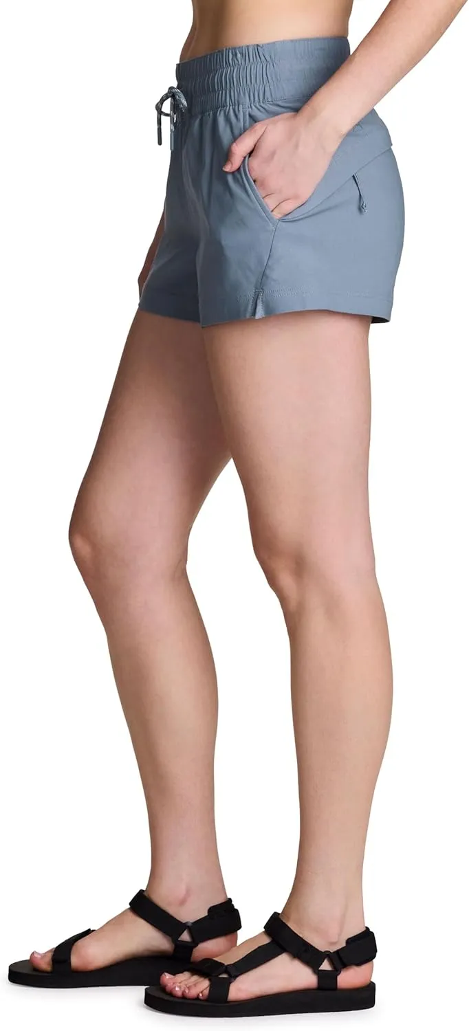 Avalanche Women's Stretch Twill Hiking Shorts, Lightweight Quick Drying Walking Short for Women with Zipper Pockets
