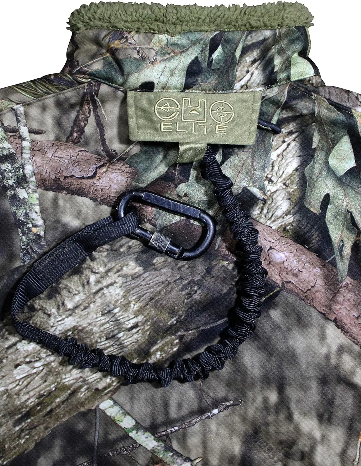 Berber Fleece Lined Kenai Camo Fleece Quiet Hunting Jacket