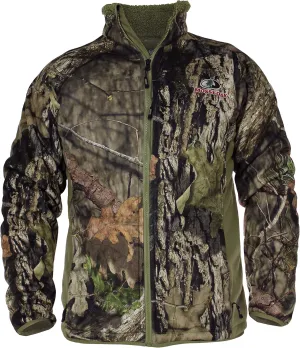 Berber Fleece Lined Kenai Camo Fleece Quiet Hunting Jacket