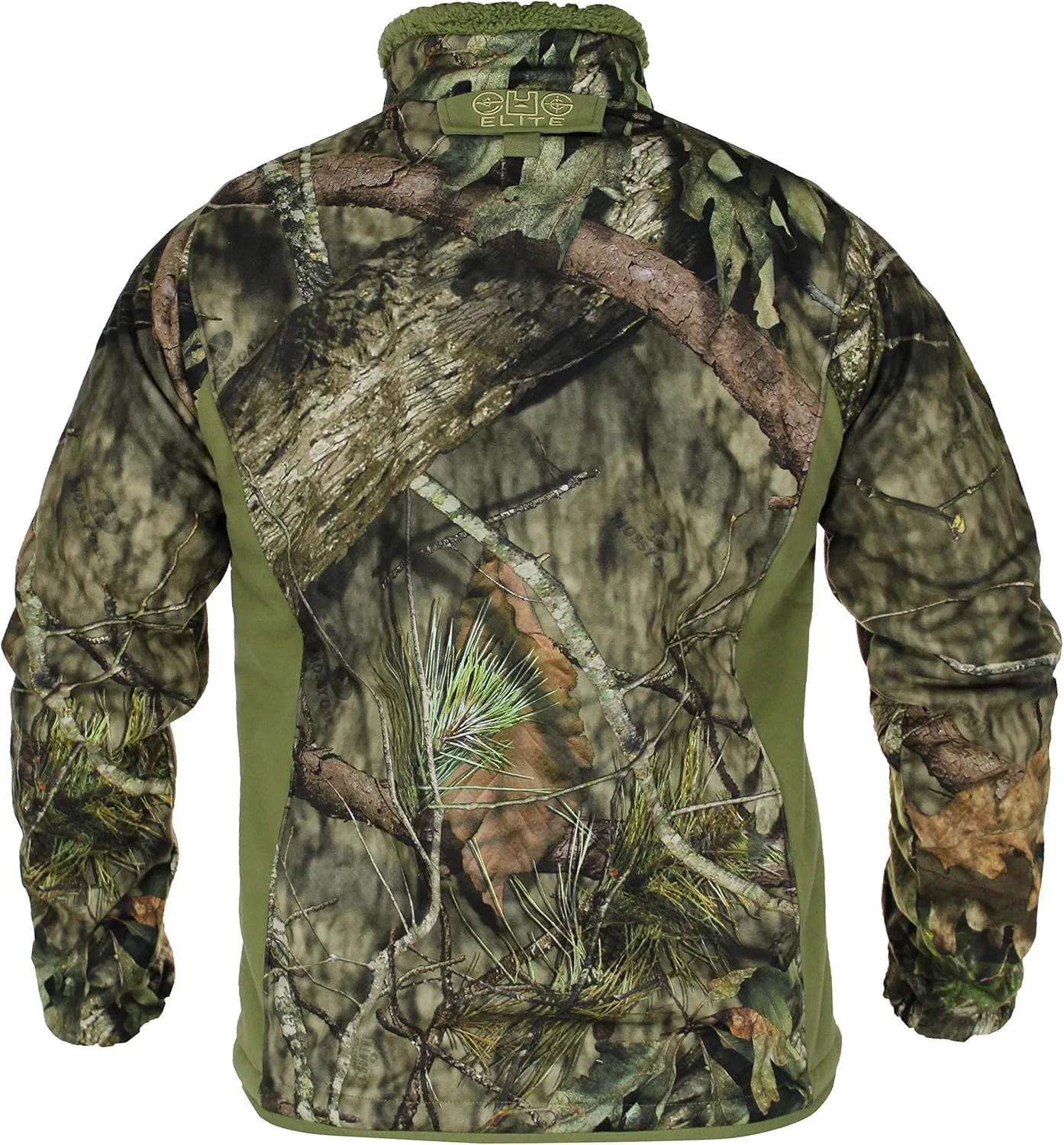 Berber Fleece Lined Kenai Camo Fleece Quiet Hunting Jacket