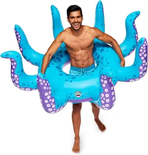 BigMouth Inc. Giant Octopus Tentacles Pool Float, 5 Feet Wide, Inflatable Floatie Tube, Blow-up Swim Ring, Outdoor Summer Pool Party Water Toy