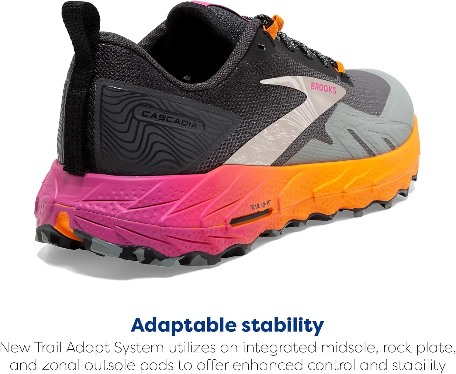 Brooks Mens Cascadia 17 Trail Running Shoe