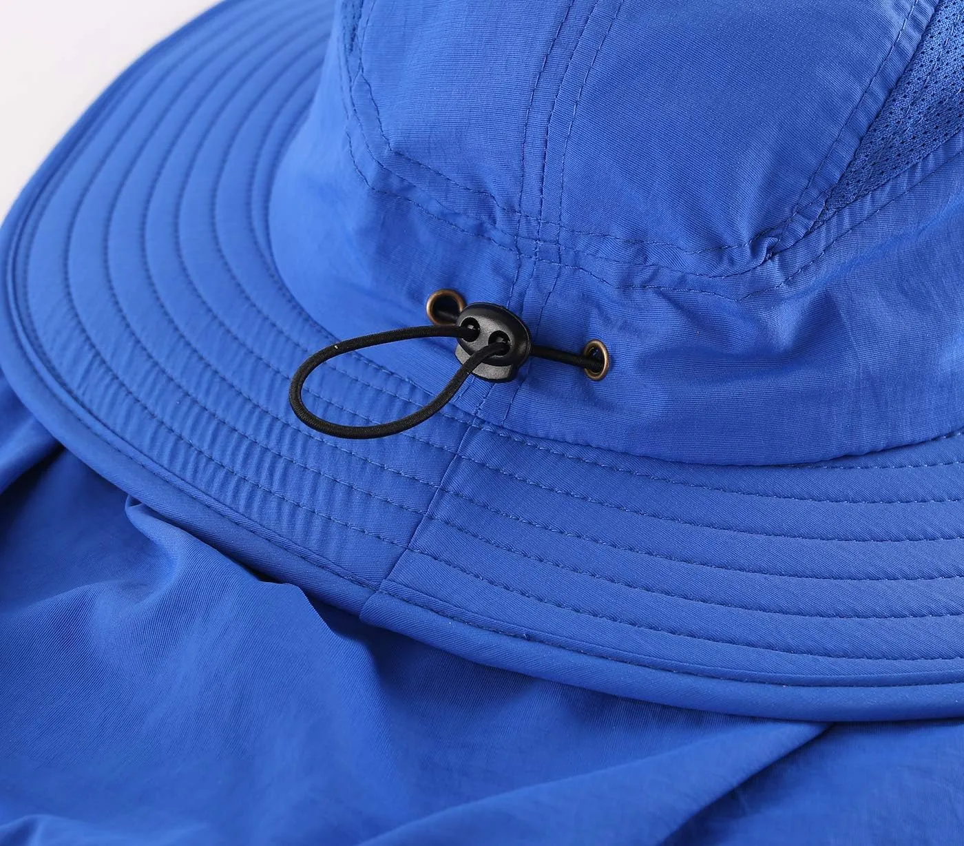 Home Prefer UPF 50  Mens Wide Brim Fishing Hat with Neck Flap Sun Hat for Men Women Sun Protection Cap