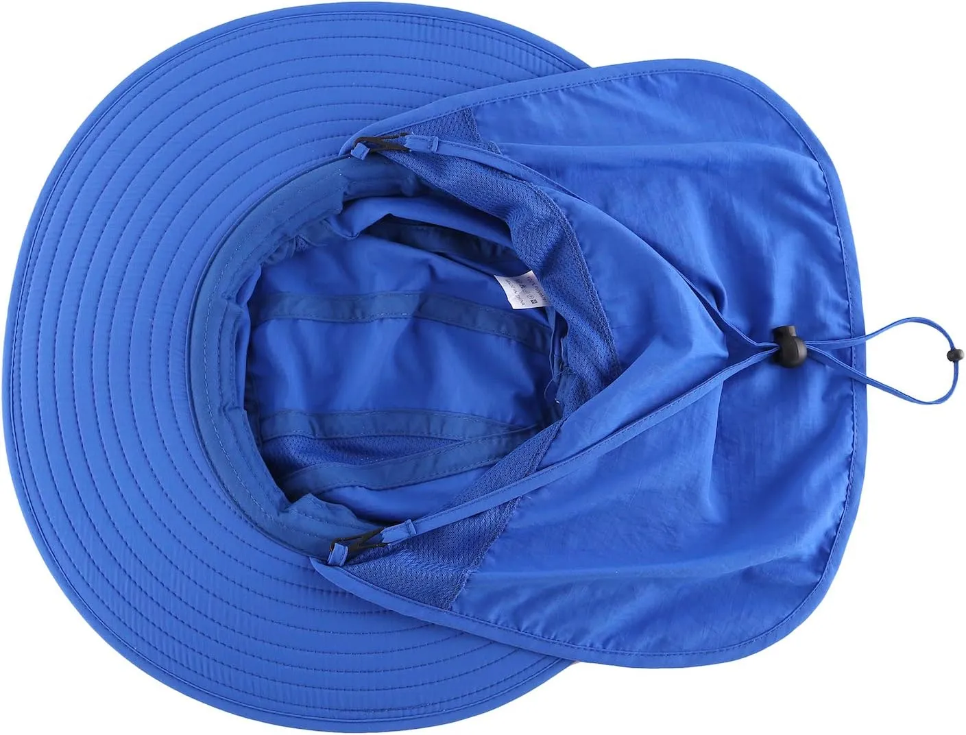 Home Prefer UPF 50  Mens Wide Brim Fishing Hat with Neck Flap Sun Hat for Men Women Sun Protection Cap