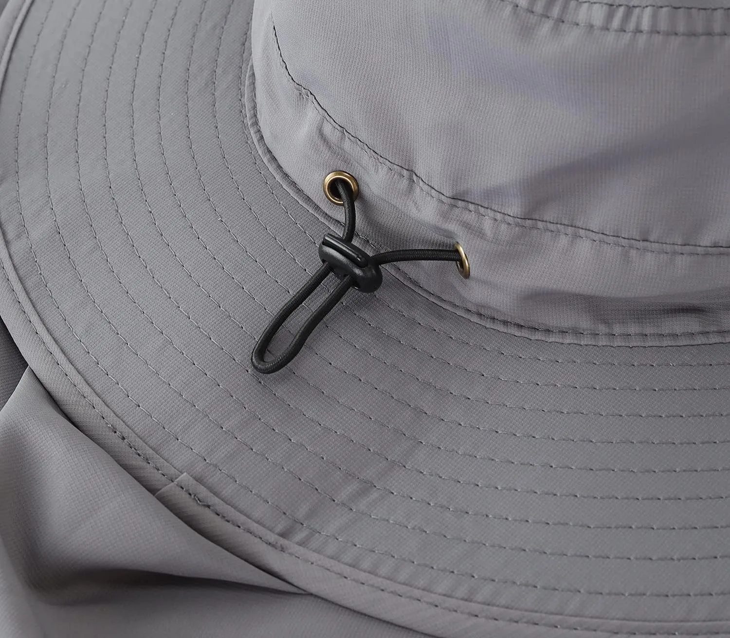 Home Prefer UPF50 Mens Sun Hat with Neck Flap Quick Dry UV Protection Cap Womens Wide Brim Fishing Hat Neck Flap Beach Garden