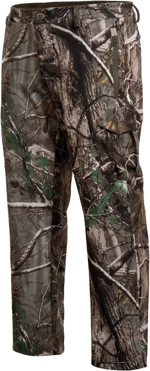 Hunting Pants for Men Camouflage Clothing Gear Windproof Fleece Lined for Winter