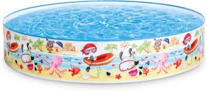 Intex Snorkel Buddies Snapset Pool - 5'X10" (Style May Vary), Multicolor (56451EP)
