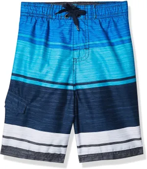 Kanu Surf Line Up Boys Swim Trunks with UPF 50  Sun Protection - Quick Dry Boys Swimsuit