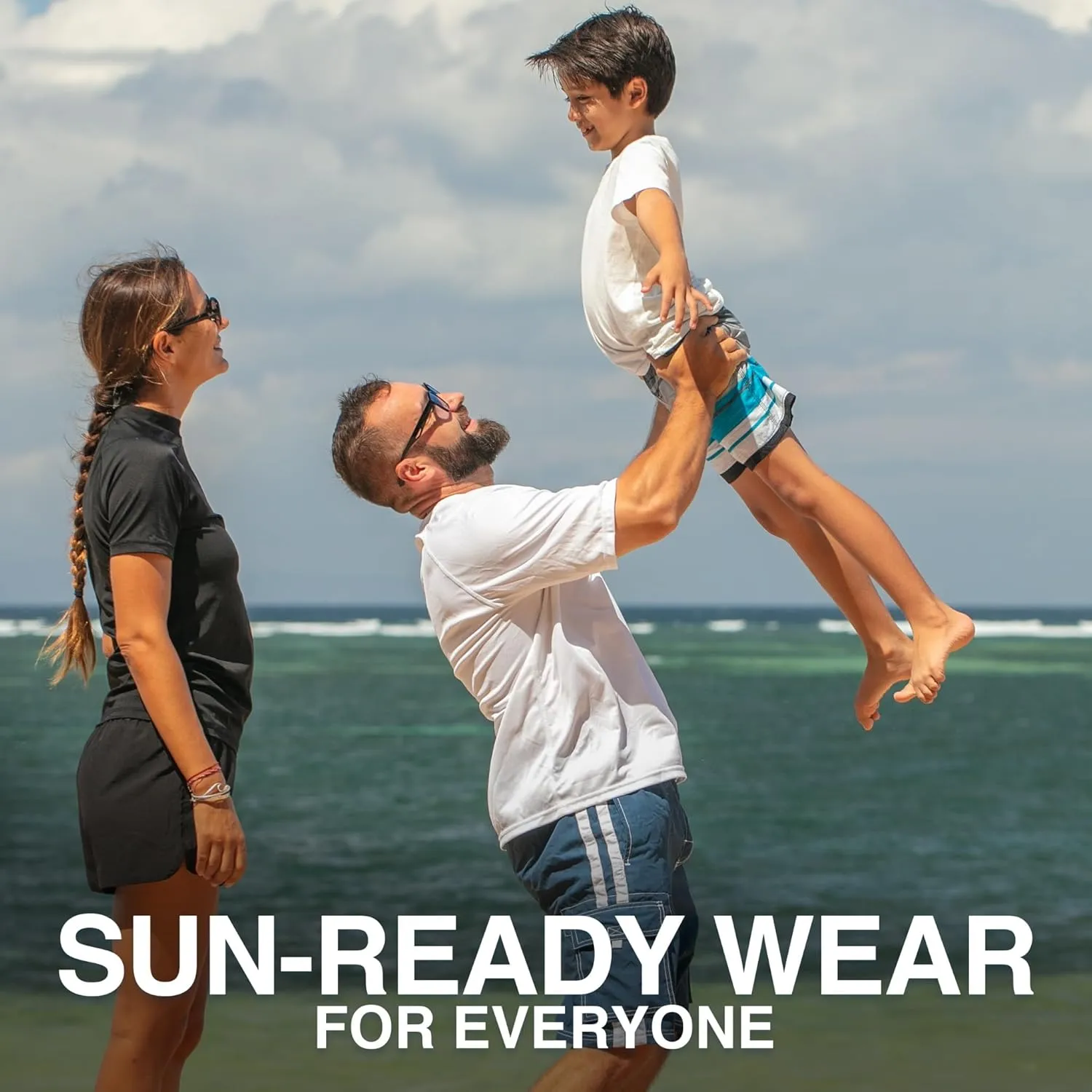 Kanu Surf Line Up Boys Swim Trunks with UPF 50  Sun Protection - Quick Dry Boys Swimsuit