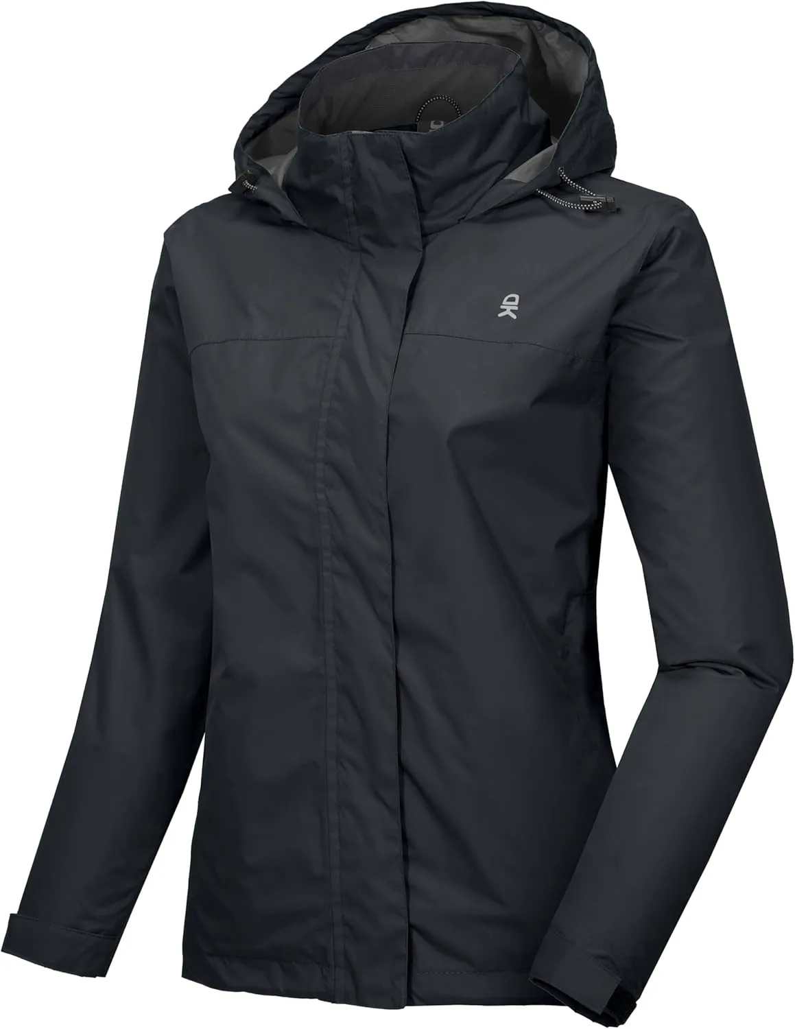 Little Donkey Andy Womens Waterproof Rain Jacket Lightweight Outdoor Windbreaker Rain Coat Shell for Hiking, Travel