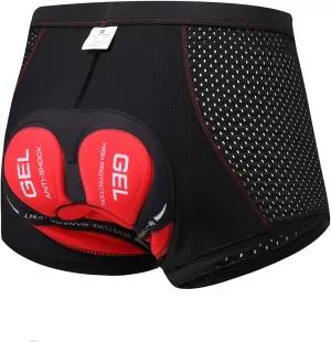 Men's Cycling 3D Padded Gel Bike Compression Shorts Underwear