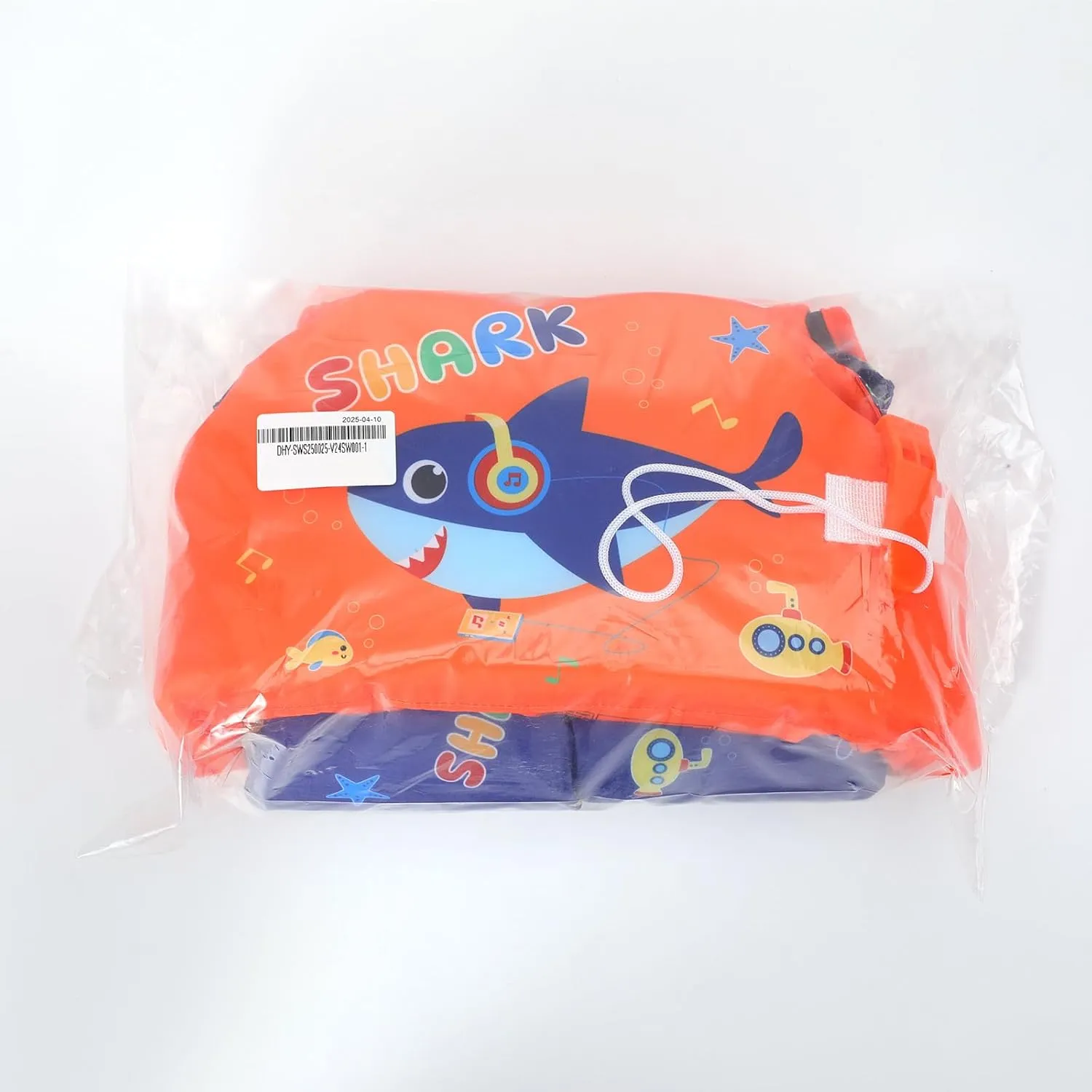 MoKo Toddler Swim Vest for Kids, Swim Arm Floaties 13-70lbs Cartoon Swimming Water Wings Pool Float Vests Sleeves Shoulder Straps Arm Band for Children Learn to Swim