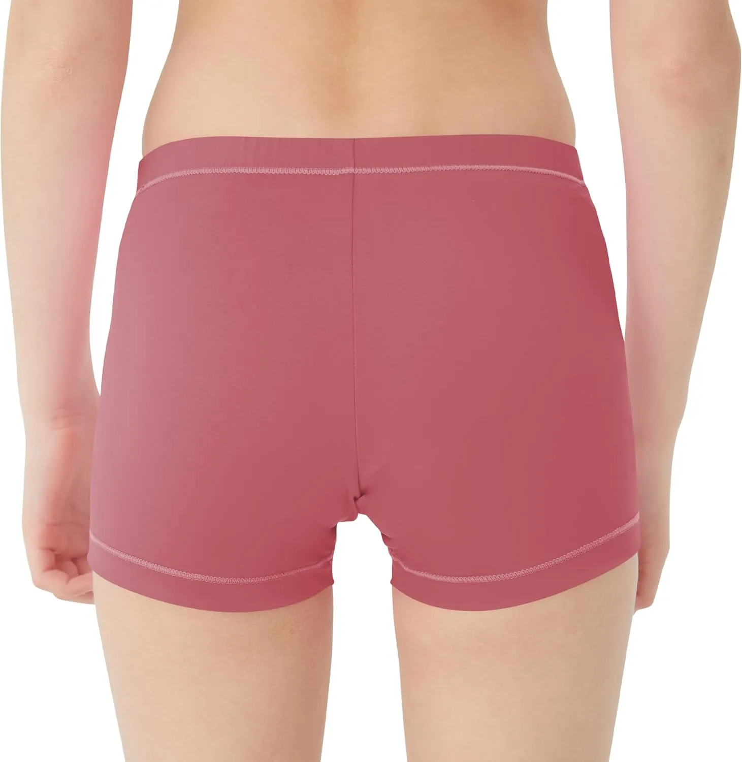 QBK Toddler Girls Swim Shorts 2T-14 Boyshort Swimsuit UPF 50  Quick Dry Rash Guard Swim Bottoms