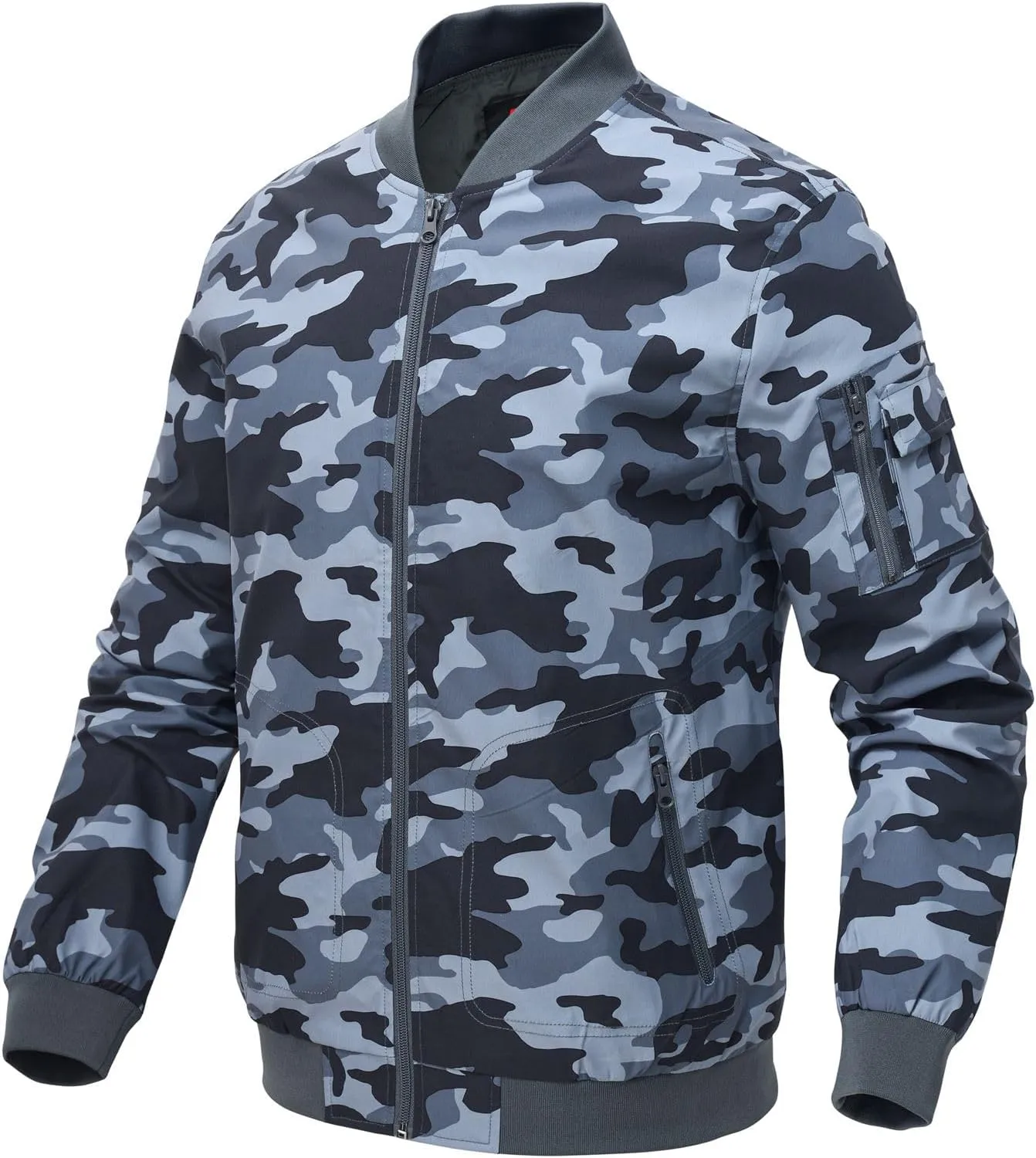 Rdruko Men's Lightweight Bomber Jacket Causal Fashion Stylish Windbreaker Light Jacket
