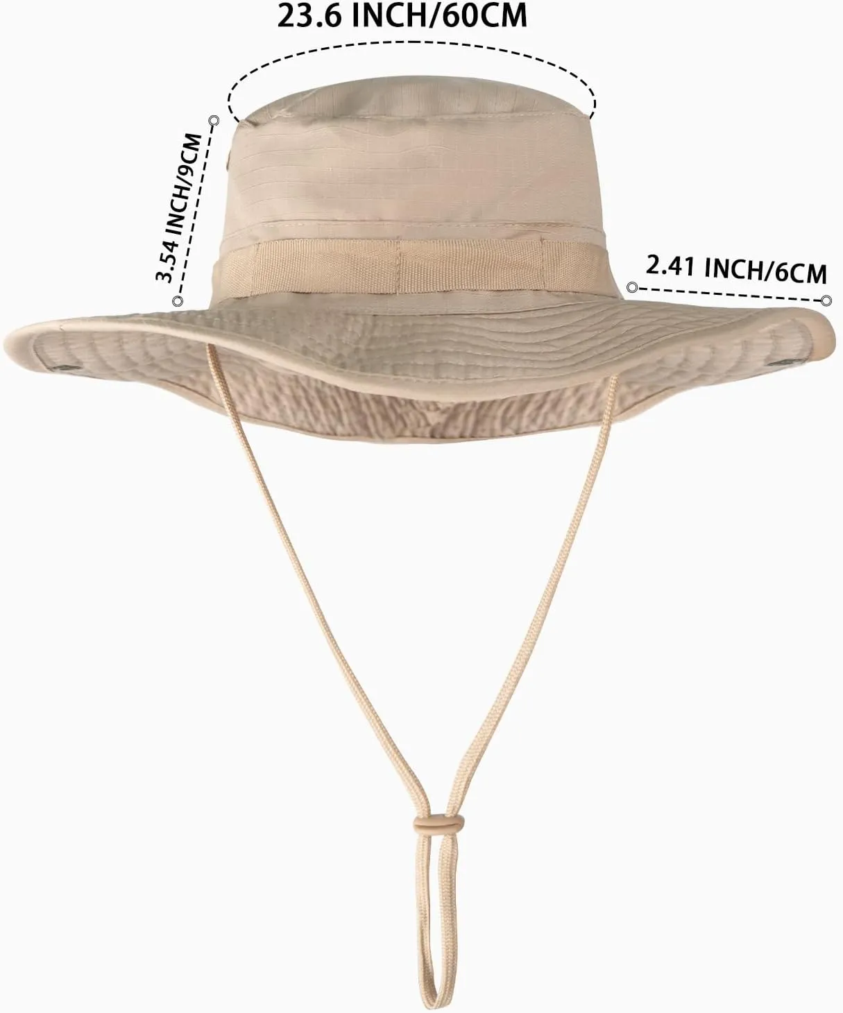 Sun Hats for Men Women Bucket Hat UPF 50  UV Protection Boonie Hat for Safari Fishing Hiking Garden Beach