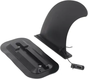 SYH&AQYE 8.54inch Center Fin Replacement, Detachable Center Fin with 9.65 Fin Dock, Surfboard Long Board Center Fin for Surfboard, Paddleboard, Swimming