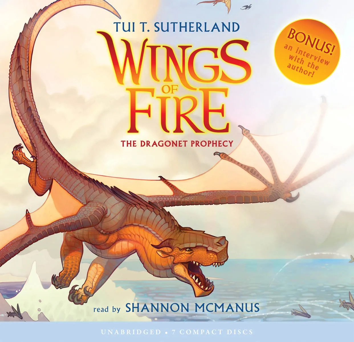 The Dragonet Prophecy (Wings of Fire #1) (Audio Library Edition) (1) Audio CD  Unabridged, July 1, 2012