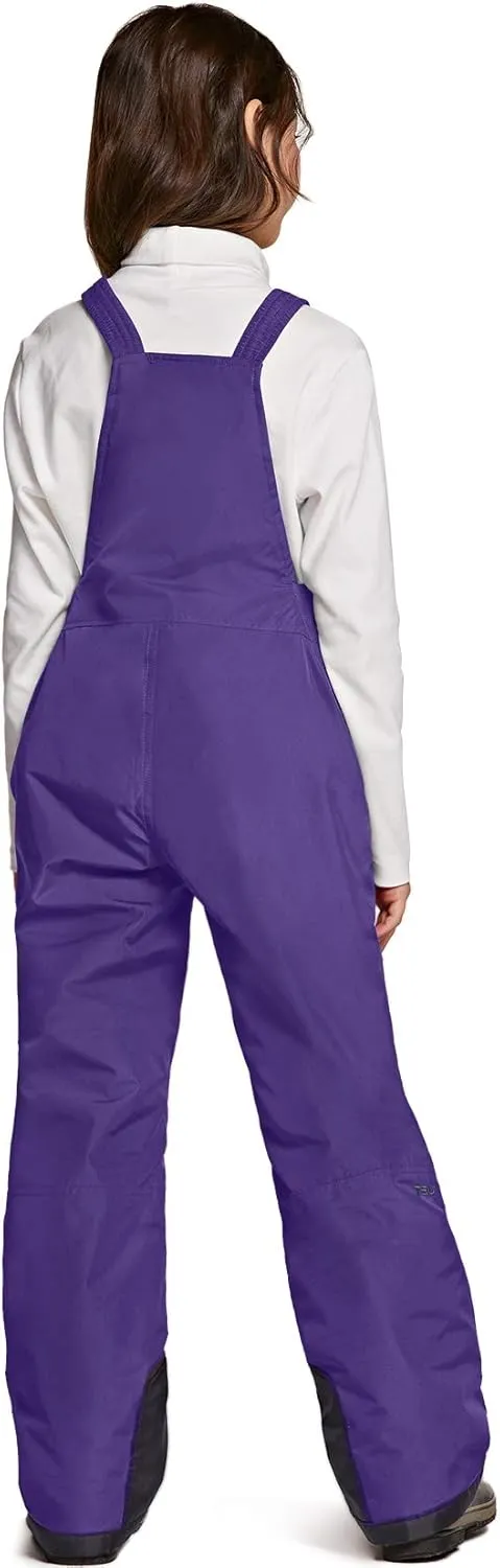 TSLA Kids & Boys and Girls Winter Snow Bibs, Waterproof Insulated Snowboard Overalls, Windproof Ripstop Ski Pants