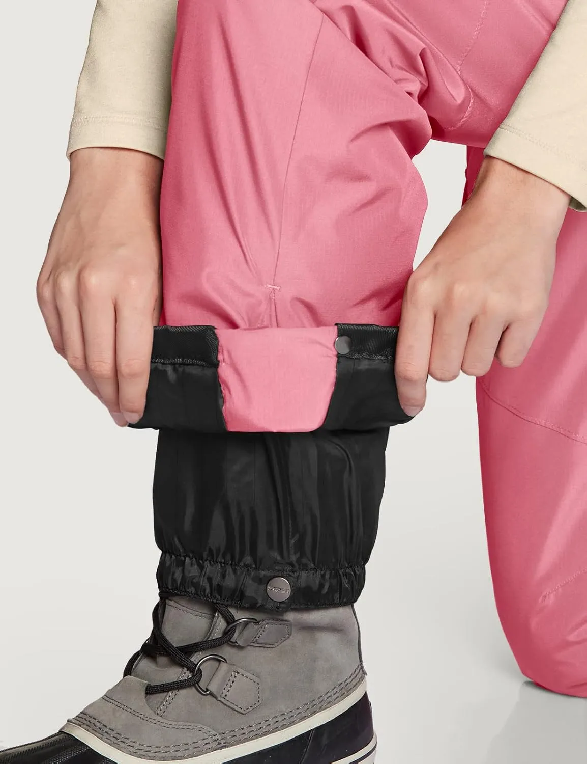 TSLA Women's Winter Snow Pants, Waterproof Insulated Ski Pants, Ripstop Snowboard Bottoms