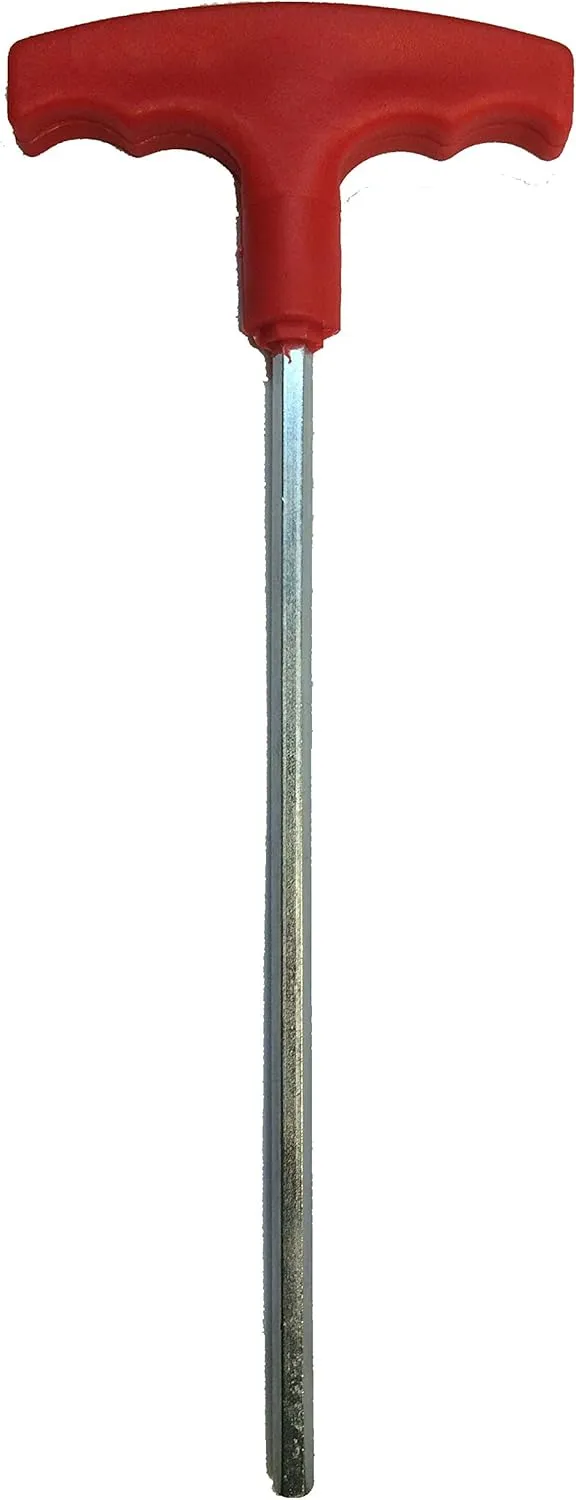 WaterWarden HEXK-18 Anchor Key, red & Silver, 13 inch