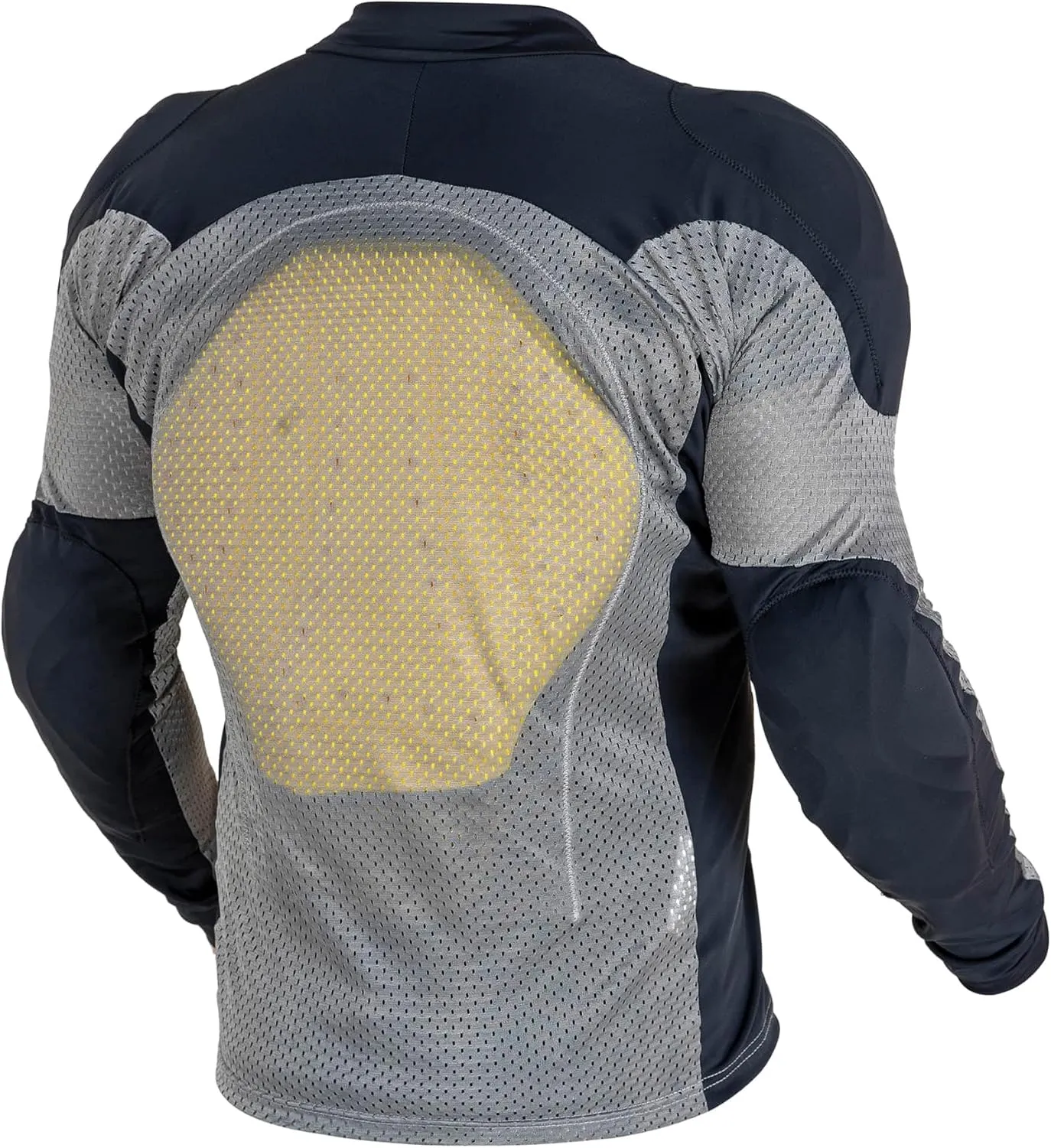 WICKED STOCK Mesh Armored Motorcycle Shirt - CE Level 2 Unisex Motorcycle Protective Shirt for Summer with Removable Padding