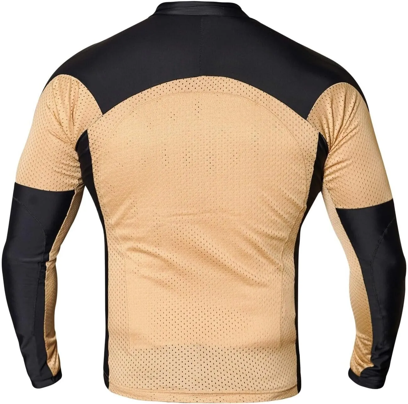 WICKED STOCK Mesh Armored Motorcycle Shirt - CE Level 2 Unisex Motorcycle Protective Shirt for Summer with Removable Padding