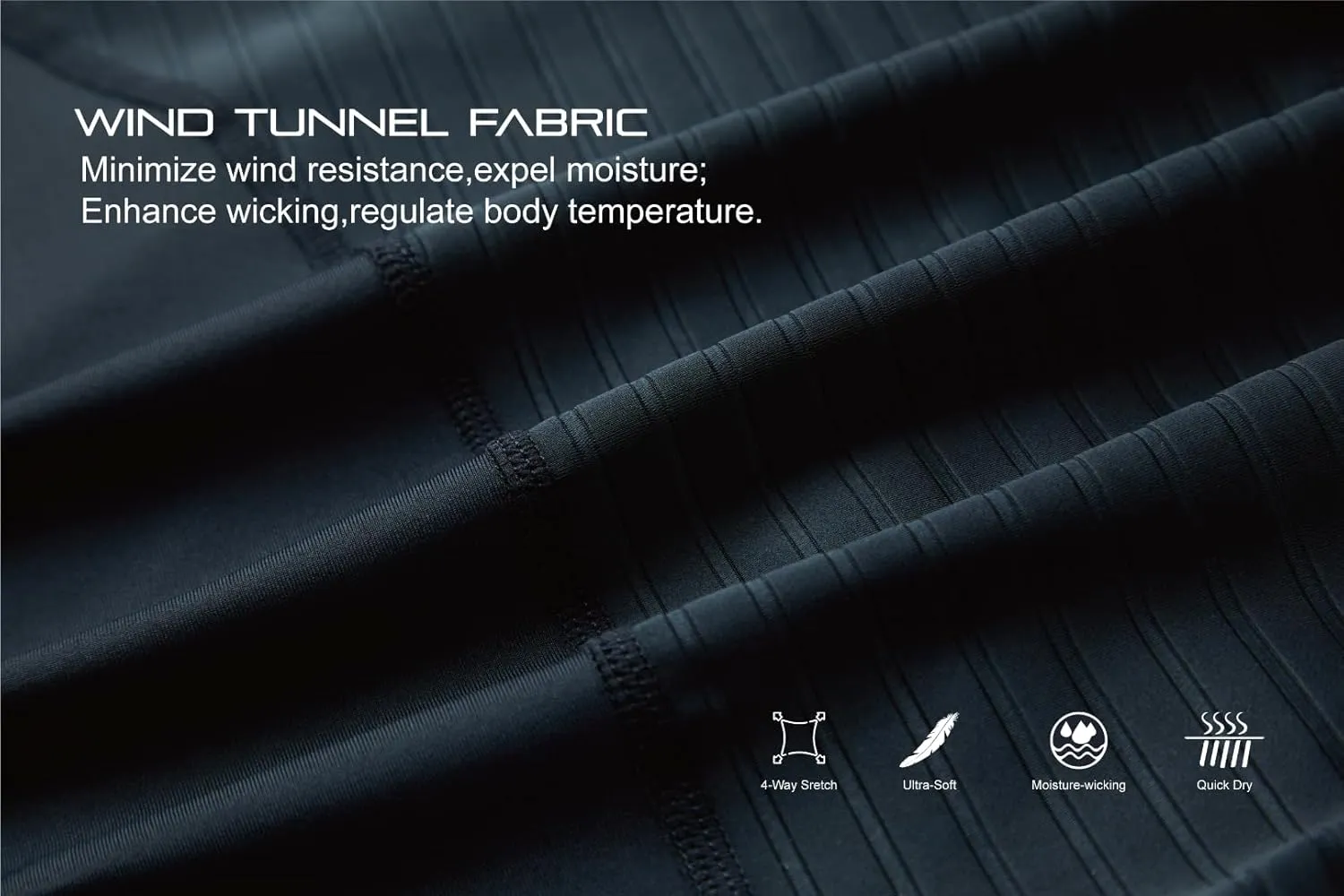 Wind Tunnel Fabric Mens Sleeveless Cycling Jersey Tops Cycling Vest Bike Biking Vest, Reflective Pocket