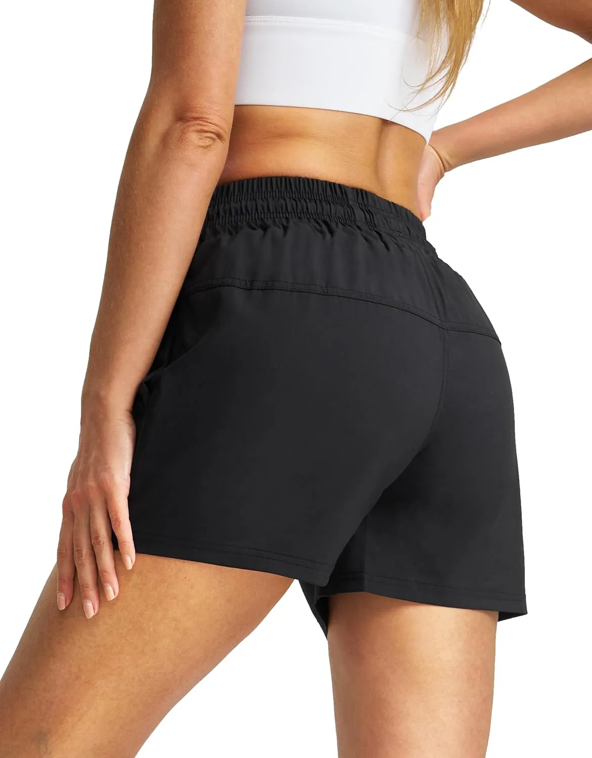 Women's 3''/5''/7'' Swim Board Shorts Quick Dry Beach Shorts with Liner Pockets Swimsuits Bottoms Trunks for Women