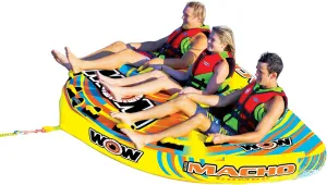 WOW Sports Macho Combo Towable Tubes for Boating, Accessories for Tubing, Water Tube for Boats